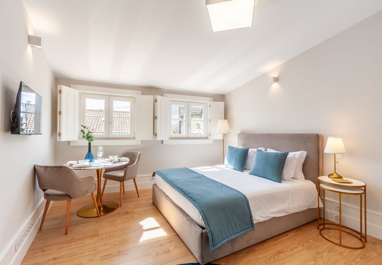 Apartamento em Braga - Living Valverde Studio Azul - Minho's Guest
