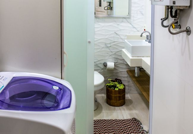 Washing machine Apartment equipped with washing machine